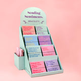 Sending Hugs Sentiments Bracelet