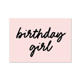 Birthday Girl A6 Postcard