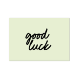 Good Luck A6 Postcard