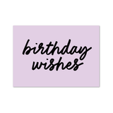 Birthday Wishes A6 Postcard