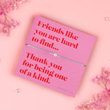 Friendship Sentiments Wish Bracelet