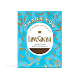 'Thank You' Honeycomb Milk Choc Bar