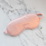 Pink Satin Eye Mask