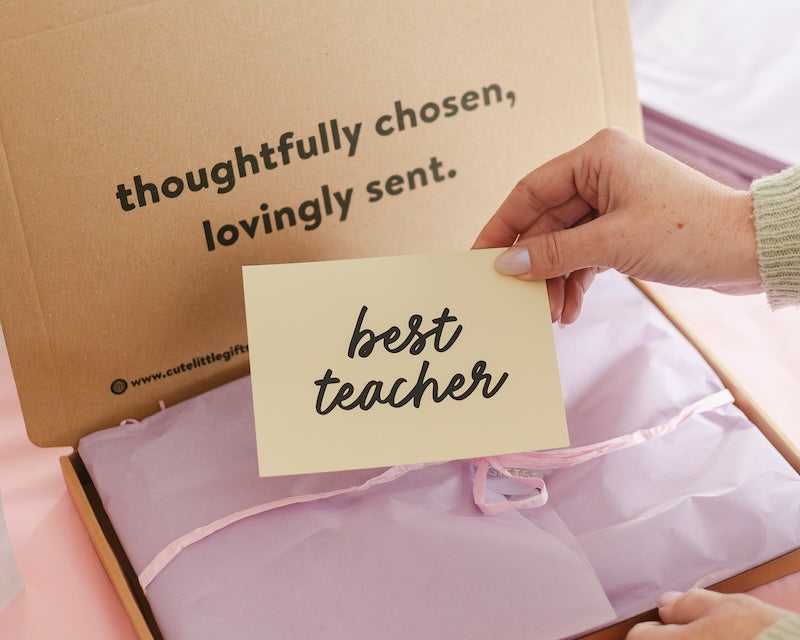 Teachers Gift Boxes | Thank You Ideas