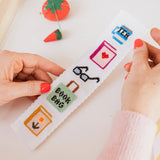 Bookish Counted Cross Stitch Bookmark Kit