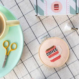 Coffee Cup Cross Stitch Kit