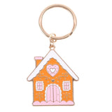 Gingerbread House Christmas Keyring