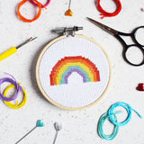 Over the Rainbow Mini Cross Stitch Craft Kit