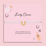Lucky Charm Horse Shoe Bracelet
