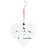 Best Mummy Ceramic Heart