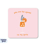 Aperol Spritz Coaster