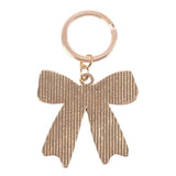 Red Bow Christmas Keyring