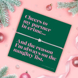 Naughty List Christmas Bracelet