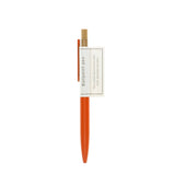 Orange Recycled Aluminium Ballpoint Pen