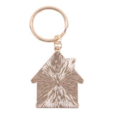 Gingerbread House Christmas Keyring