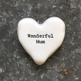 Wonderful Mum Heart Token