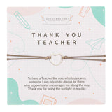 Thank you Teacher Bracelet