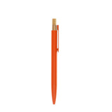 Orange Recycled Aluminium Ballpoint Pen