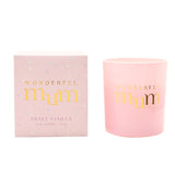 Wonderful Mum Confetti Candle