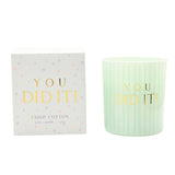 You Did It! Confetti Candle