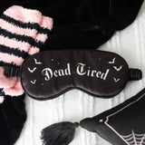 Dead Tired Halloween Sleep Mask