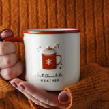 Hot Chocolate Stoneware Mug