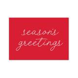 Season's Greetings A6 Postcard