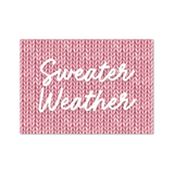 Sweater Weather A6 Postcard