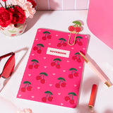 Cherry A5 Notebook
