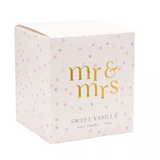 Mr & Mrs Confetti Candle