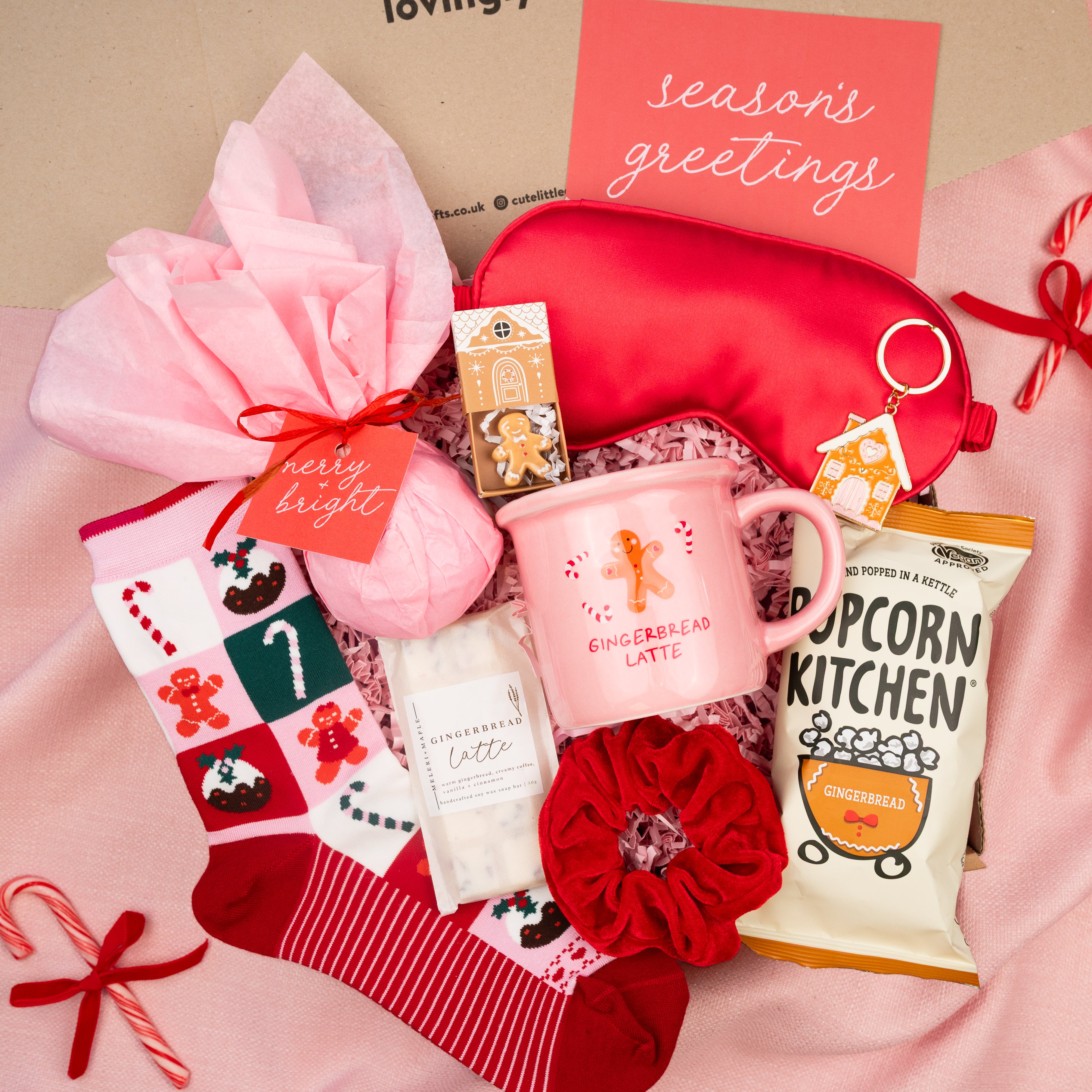 Gingerbread Latte Parcel Gift from Cute Little Gifts