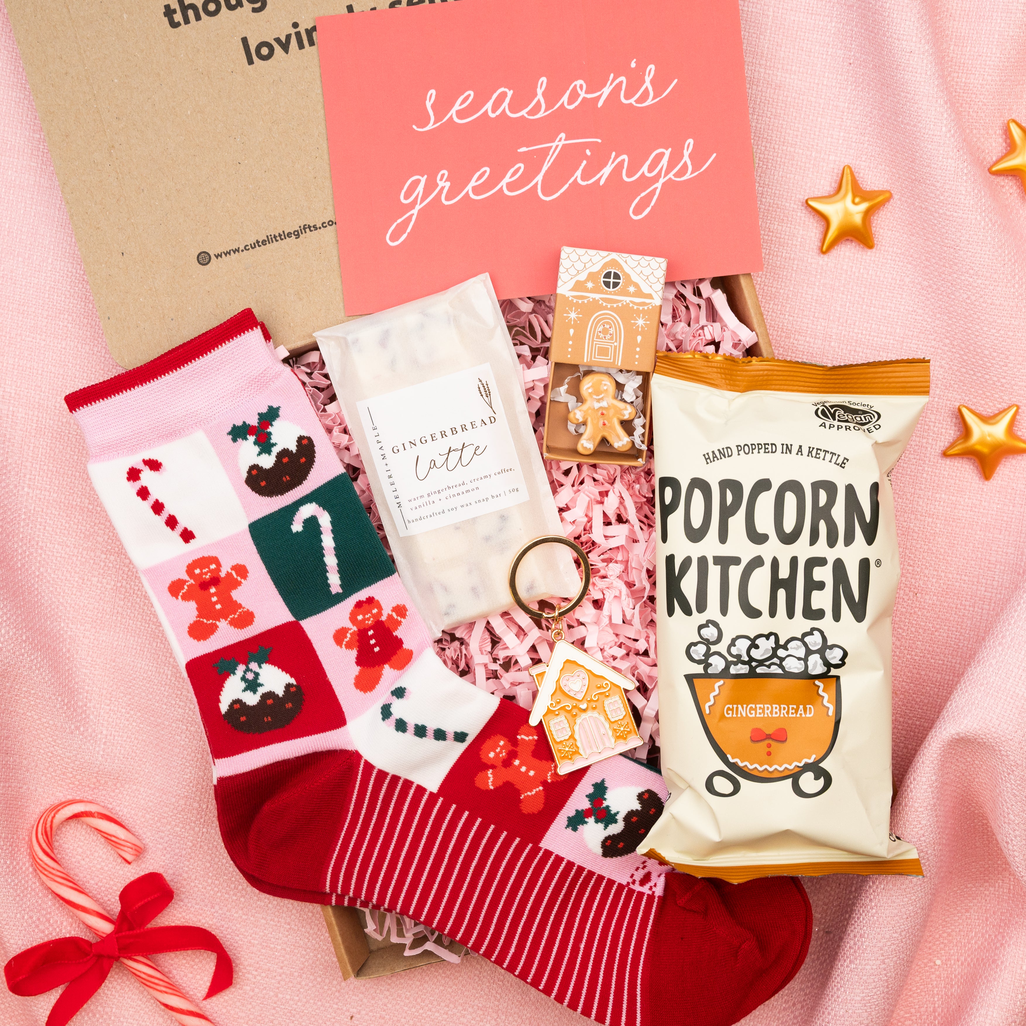 Gingerbread Latte Mini Letterbox Gift from Cute Little Gifts