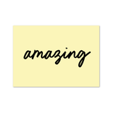 Amazing A6 Postcard