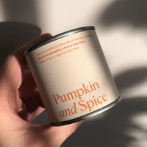 Pumpkin and Spice Soy Wax Candle from Cute Little Gifts