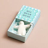 Tiny Matchbox Big Bear Hug Ceramic Token