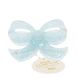 Blue Bow Hair Claw Clip