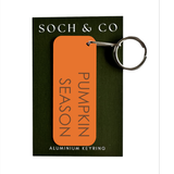 Pumpkin Season Halloween Keyring