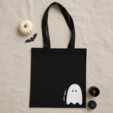 Hey Boo Halloween Tote Bag