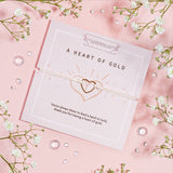 A Heart of Gold Wish Bracelet