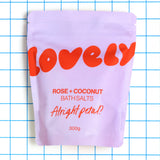 Rose + Coconut Bath Salts