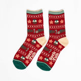 Festive Christmas Pudding Socks