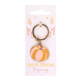 Pretty Pumpkin Autumn Keyring