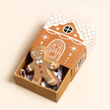 Gingerbread Man Matchbox Ceramic Token