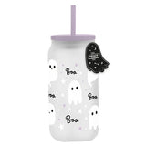 Ghost Glass Mason Jar | Purple