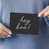 Hey Boo! A6 Postcard