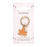 Autumn Leaf Keyring