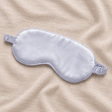 Blue Satin Eye Mask