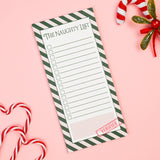 The Naughty List Notepad