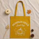 Pumpkin Spice Club Tote Bag