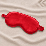 Red Satin Eye Mask